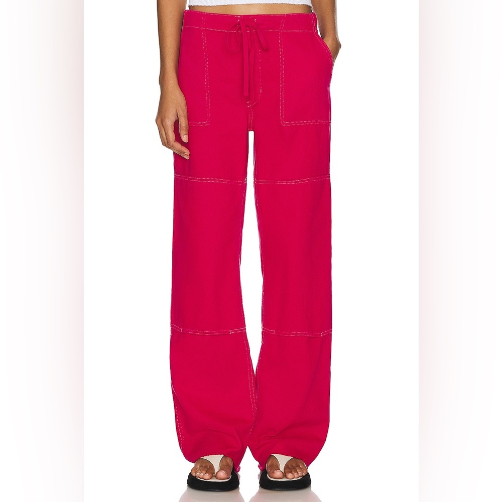 NWT RE/DONE Beach Pant in Dragon Fruit